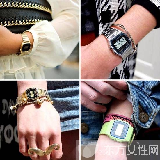 三款时尚手表好看不贵 只为造型而生