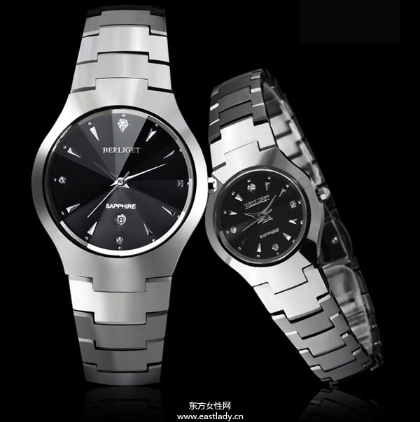 八款时尚情侣手表见证爱的历程