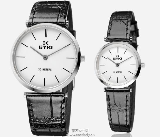 八款时尚情侣手表见证爱的历程