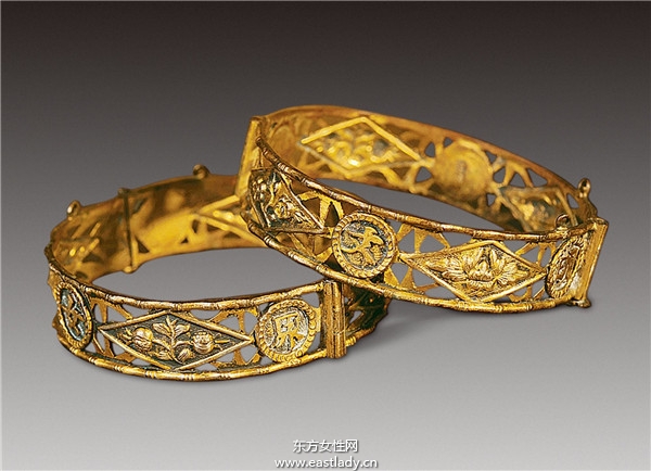 中式巴洛克时尚戒子