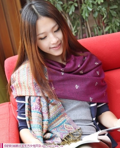 新款韩国秋冬围巾 素雅而不失高贵