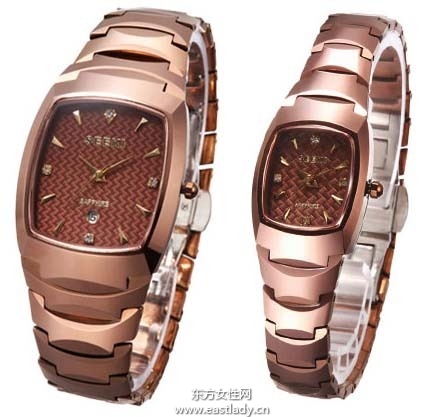 经典时尚情侣手表见证你们最真的爱情