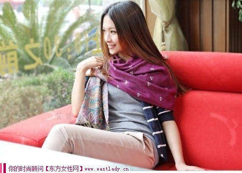 新款韩国秋冬围巾 素雅而不失高贵