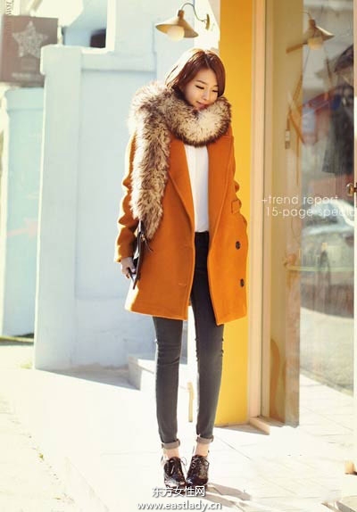 初春时尚围巾戴法诠释一个完整的你