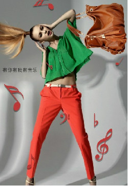 2012新款韩版单肩包 背出另类感觉