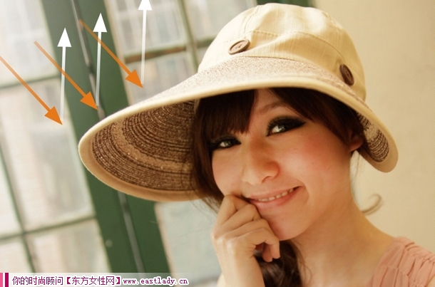 2012新款防晒太阳帽夏日出行必备单品