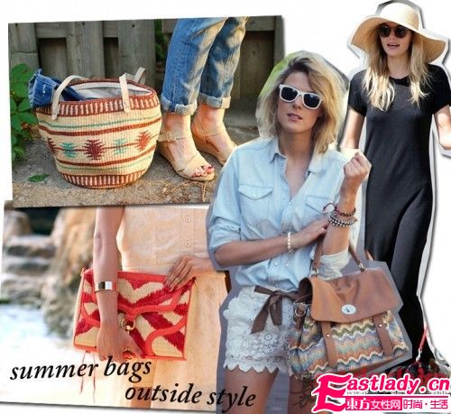 草编包时尚款给你清凉一夏