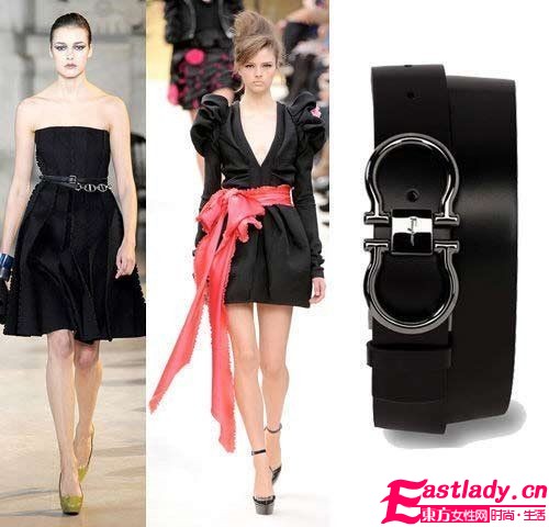 黑礼服裙实用要点 简单配饰是关键