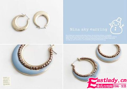 轻巧耳钉百变搭 优雅情调修饰脸型