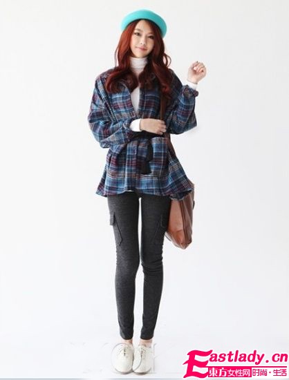 秋冬S身材不是梦 小腰带外搭秀蛮腰