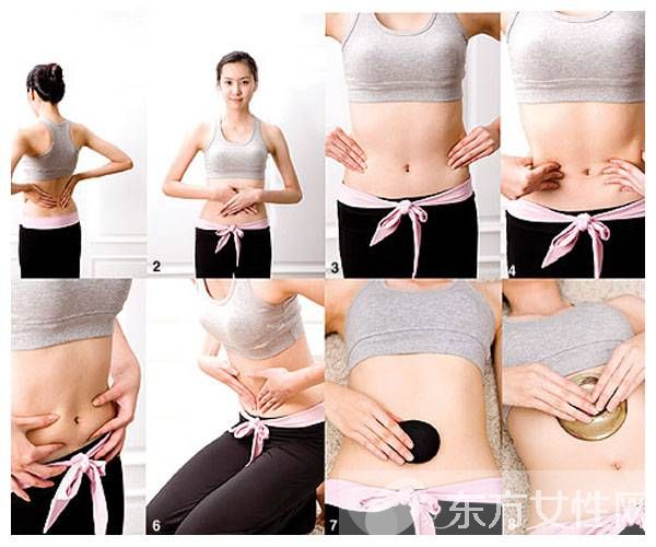 8个穴位按摩减肥法 让你远离小肚腩