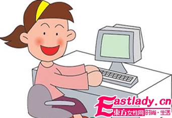 白领久坐要防止腰腹部脂肪囤积