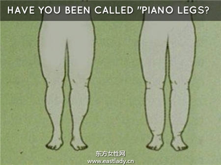 粗腿有三种 瘦腿方法大不同