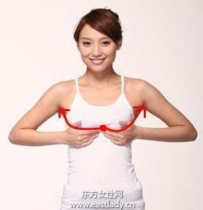 胸部按摩塑造完美胸形