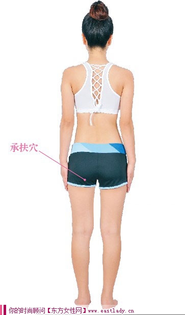 点穴按摩 消除臀部松垮赘肉