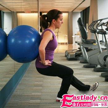 真人示范 打造纤细美腿