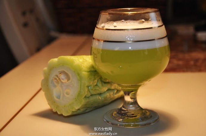 剖析苦瓜汁七大营养功效 据说还能减肥哦