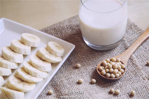 香蕉+豆浆+运动 甩肚肉最佳法宝