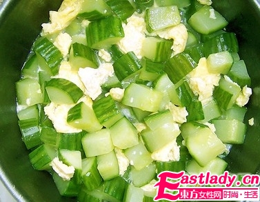 黄瓜鸡蛋的一周减肥方法