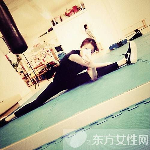 好身材全靠动起来 跟这些女明星一起运动吧