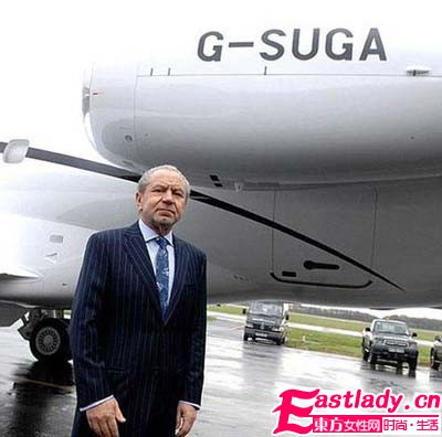 Lord Sugar豪华私人飞机曝光 价值1.5亿令人羡