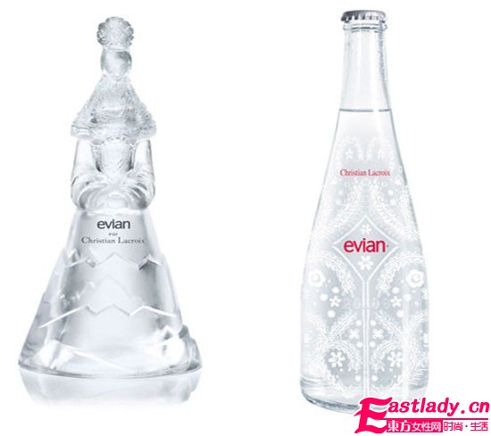 矿泉水瓶也疯狂 依云与三宅合一合作设计推出限量版