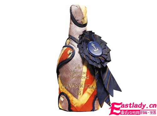 西太后转型设计酒瓶包装 专属Chivas的朋克外套