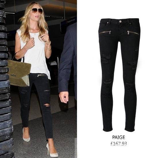 破洞牛仔裤怎么搭配 明星们都是这么穿的哦