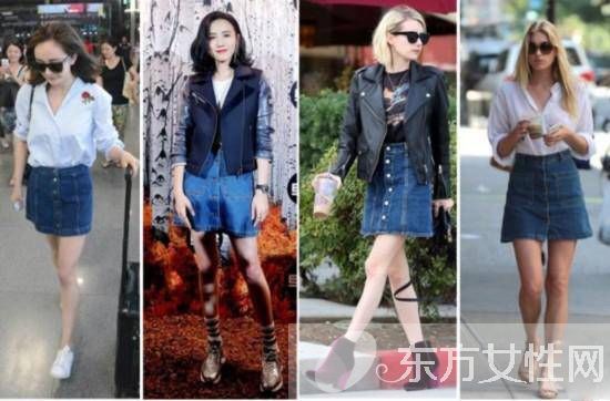 牛仔裙搭配什么上衣最好看 这些穿搭法赶紧学起来
