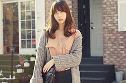 简约迷人淑女风装扮 清新魅力凸显无疑