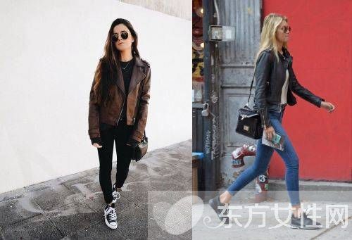 各式各样的皮衣搭配 这个冬天怎么穿都时髦