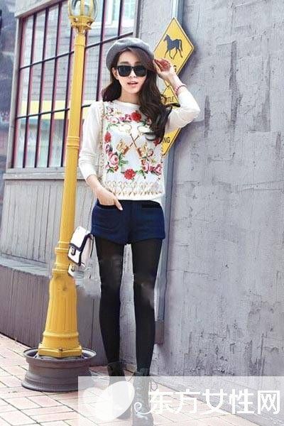 针织衫怎么搭配 韩国街头最流行的搭配方式推荐