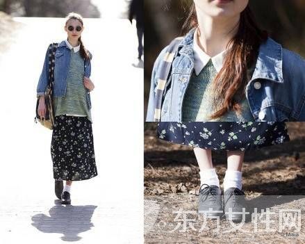 秋冬季欧美时尚混搭个性装扮 这种穿法想不潮都不行