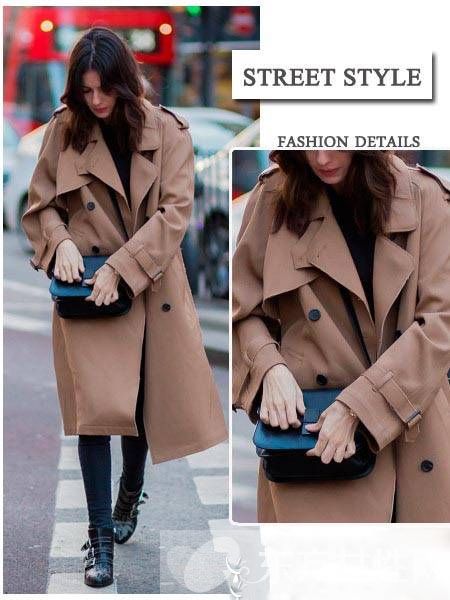 风衣外套怎么穿最好看 欧美街头最常见的潮流穿法