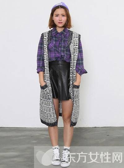 秋季长款马甲搭配技巧 混搭风呈现不一样的味道