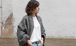 斗篷外套这么搭 让你尽展女王范