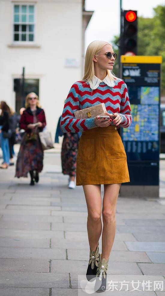 这个春天 少哪件单品都不能少圆领针织衫