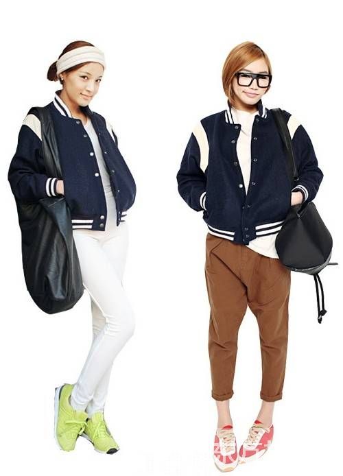 棒球服这么搭配 保暖御寒又潮流