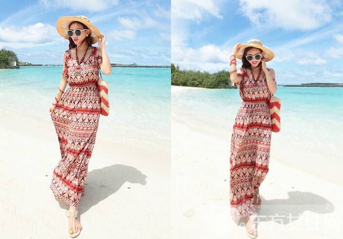夏季时尚长裙搭配技巧推荐 这么穿怎么能不女神