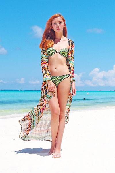 时尚比基尼也讲究搭配 可爱又性感你还不get