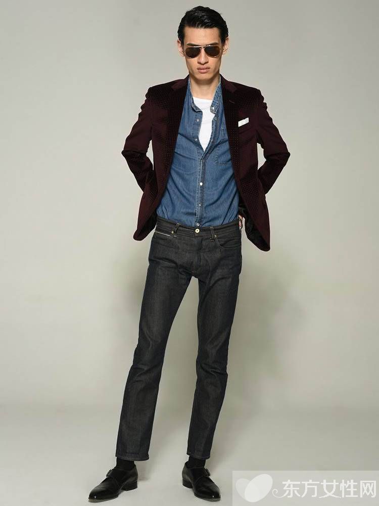 睡衣牛仔裤的巧妙搭配 休闲时尚居然一点都不奇怪