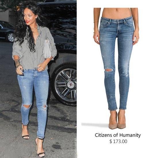 破洞牛仔裤怎么搭配 明星们都是这么穿的哦