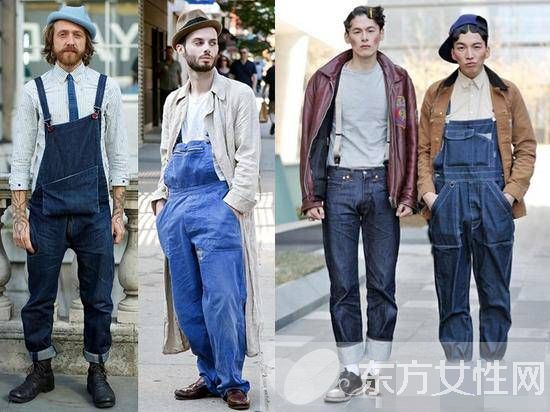 男款牛仔背带裤怎么穿搭 这些穿法真是绝了