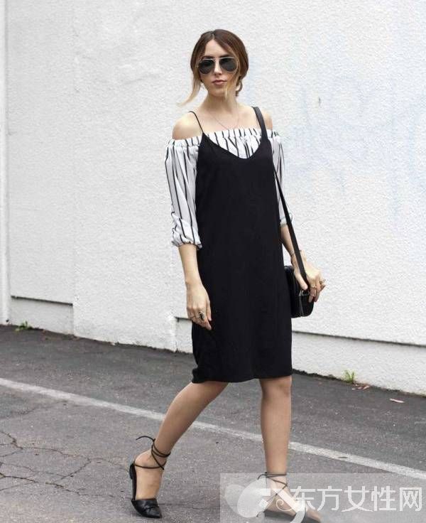 显瘦吊带衫最潮穿法 原来这样穿也可以这么美