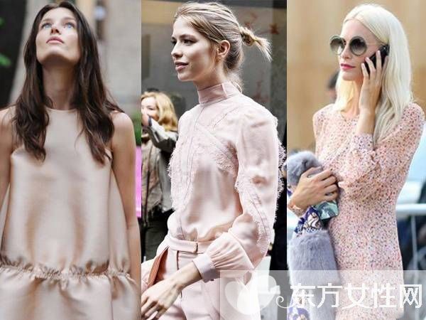 甜蜜裸粉时装搭配推荐 七夕做最美的小公主