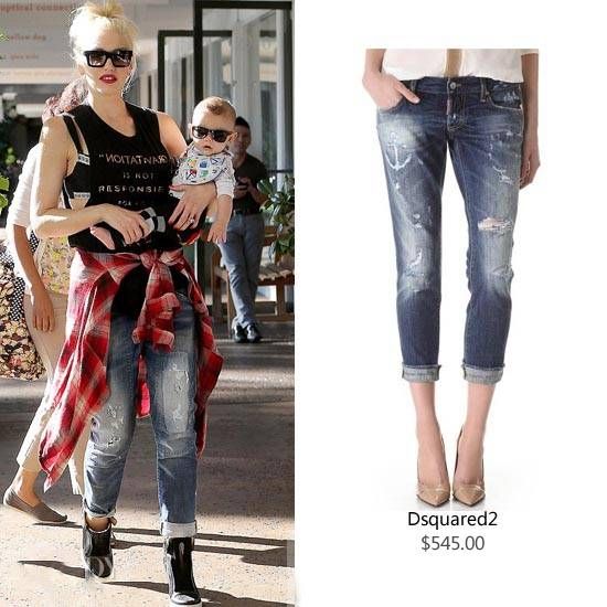 破洞牛仔裤怎么搭配 明星们都是这么穿的哦