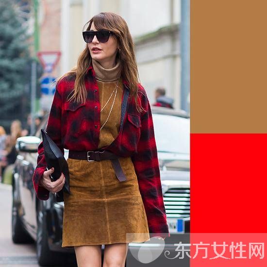 喜庆的红色 要怎么穿才显得不俗套