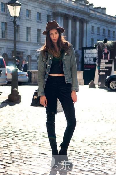 秋季欧美风潮流个性搭配 时尚保暖两不误