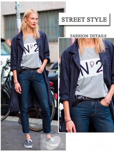 风衣外套怎么穿最好看 欧美街头最常见的潮流穿法