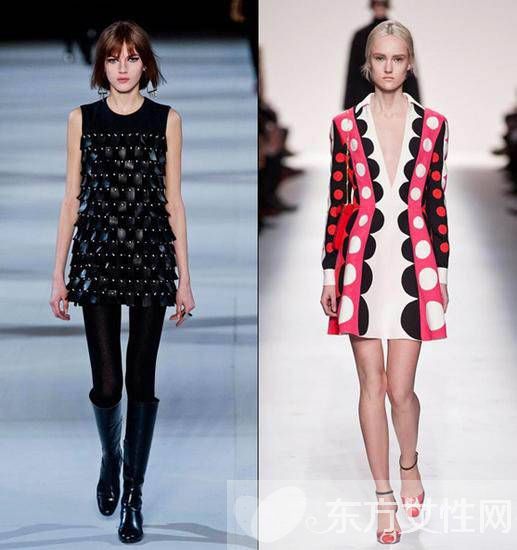 60年代复古风服装 过去与未来的经典结合太美了